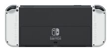 Nintendo Switch (modèle Oled) Avec Station D'accueil Et Manettes Joy-con Blanche