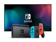 Nintendo Switch Avec 1 Joy-con Rouge Néon + 1 Joy-con Bleu Néon