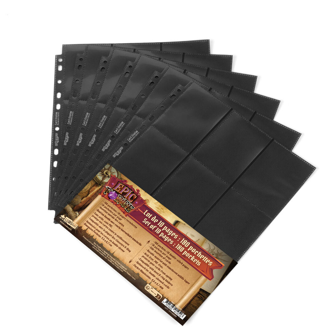Pack Rangement Cartes (Classeur et Feuilles) – Epic Games