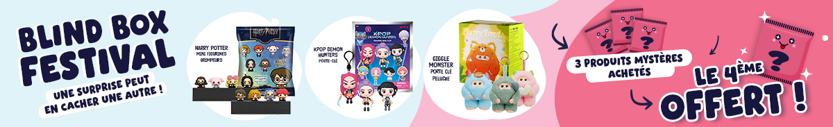 Blind Box Festival 3=4 Figurines Mystères
