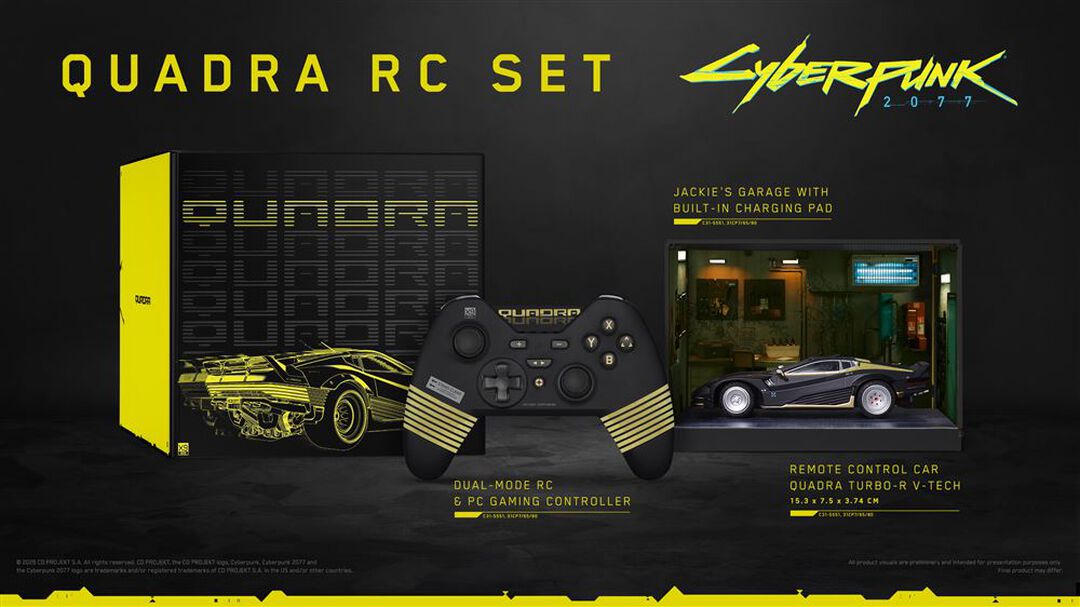 Coffret Quadra Rc Cyberpunk 2077 (turbo-r-v-tech) thumb 0