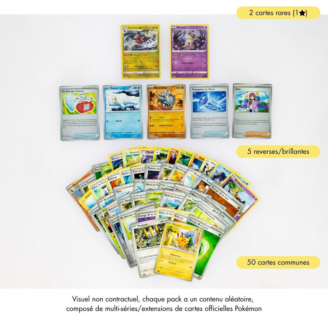 Pack Rare Cartes Pokemon | Occasion