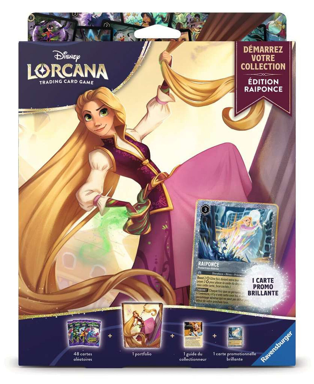 Coffret Cadeau | Démarrez votre Collection | Disney Lorcana | Raiponce